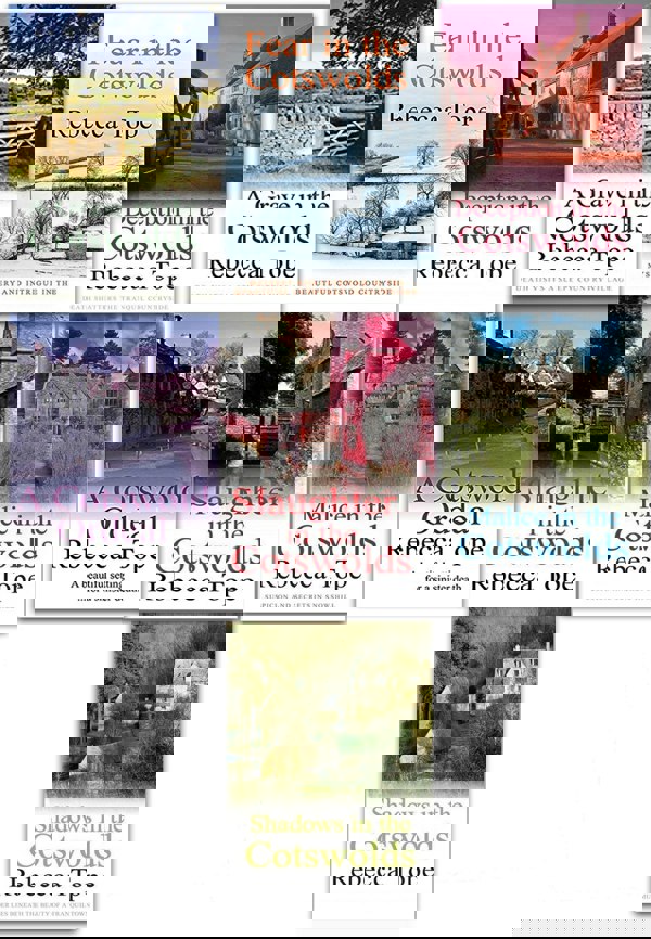 Rebecca Tope Cotswold Mystery Series Collection 7 Books Set (A Grave in the Cotswolds, Fear in the Cotswolds, A Grave, Shadows, Slaughter)