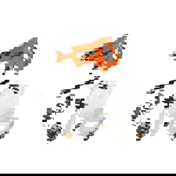 FLYMO Easiclean Li 18V Plus Portable Pressure Washer 24 Bar