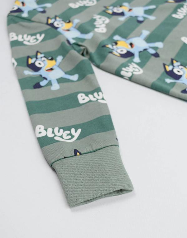 Vanilla Underground Bluey Boys Multicoloured Character Multi-Pack of 2 Long Leg Pyjama Set