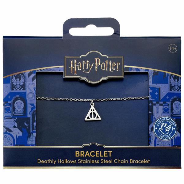 The Carat Shop Harry Potter Deathly Hallows Stainless Steel Chain Bracelet