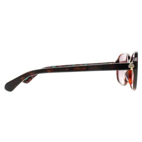 Kate Spade Sunglasses Izabella/G/S 086 HA Shiny Dark Havana Brown Gradient