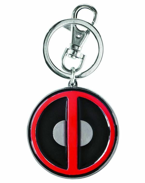 Marvel Unisex Red Deadpool Keyring (One Size)