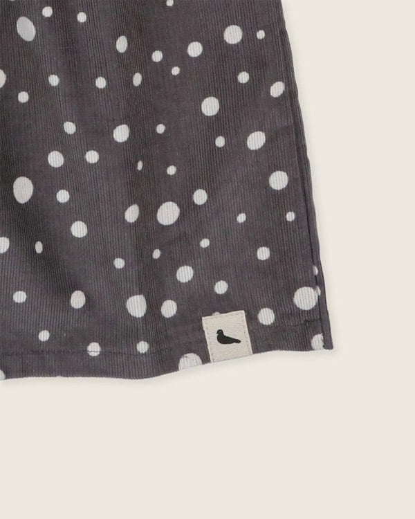 Grey Abstract Spot Print Dress - image 4