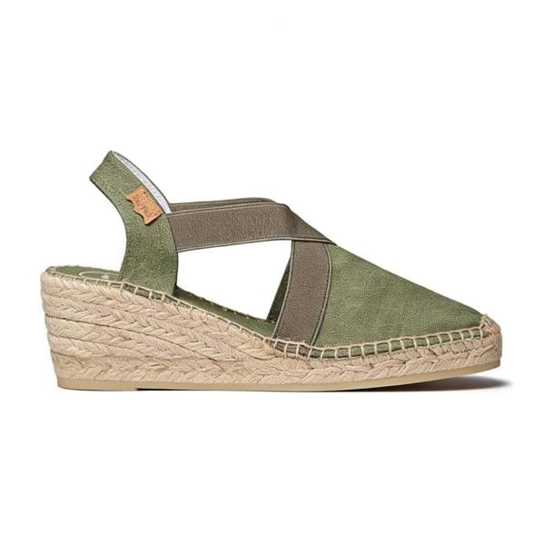 Toni Pons TER Wedge Sandals   in  Green