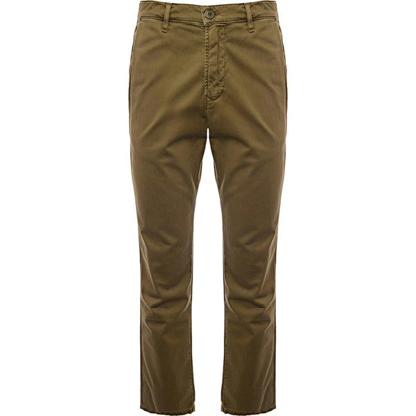 Citizens Of Humanity Mens London Cotton Twill Slim Fit Chinos in Brown