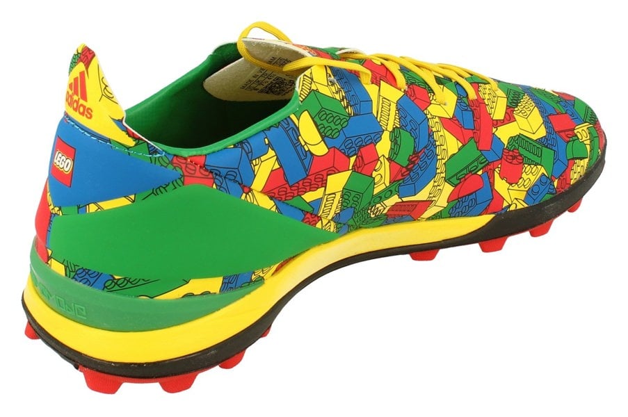 Adidas Gamemode Tf Mens Football Boots Trainers  GW8555 - Yellow Red Blue Gw8555 - Photo 2