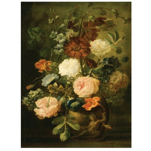 Love Frankie Vintage Dutch Flowers Wall Hanging