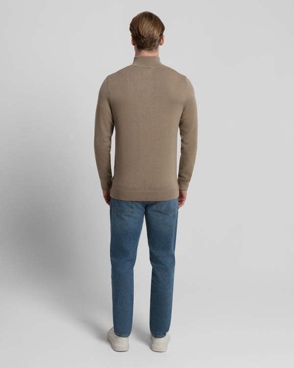 Steel & Jelly Knitted 1/4 Zip Jumper
