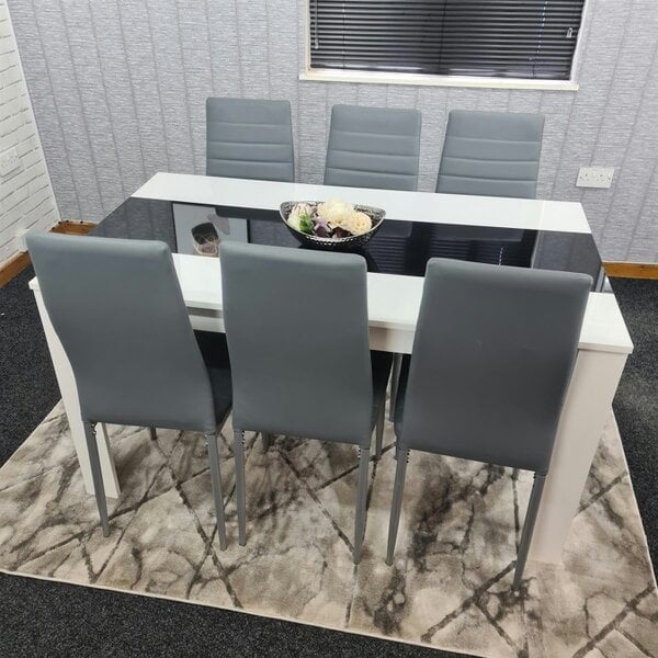Kosy Koala Dining Table Set with 6 Chairs Dining Room and Kitchen table set of 6