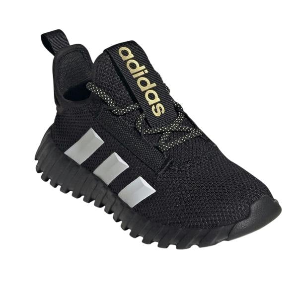 Adidas Childrens/Kids Kaptir 2.0 Logo Trainers - Black/White - 