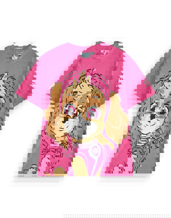 Paw Patrol Girls Multicoloured Skye, Everest & Liberty Multi-Pack of 3 Short-Sleeved T-Shirts