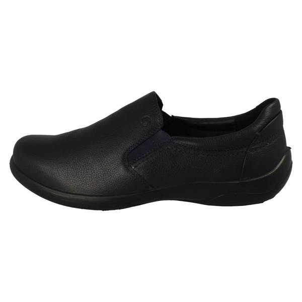 Padders Ladies Padders Leather Slip On Extra Wide Dual Fitting Formal Shoes Nico