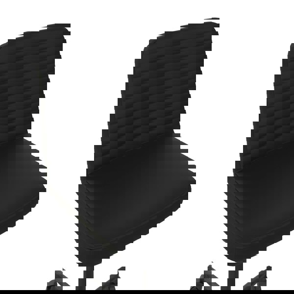 Dorel Home Corey Office Task Chair Black Faux Leather