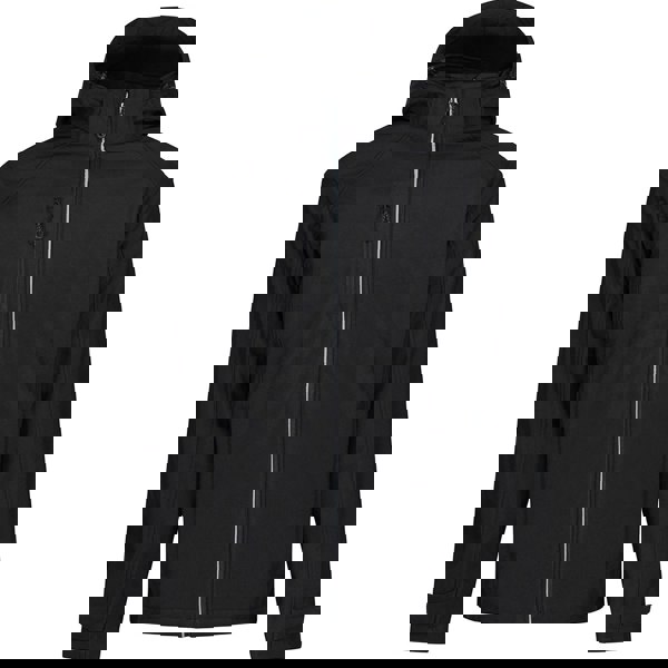 Regatta Mens Erasmus 4 In 1 Soft Shell Jacket - Black