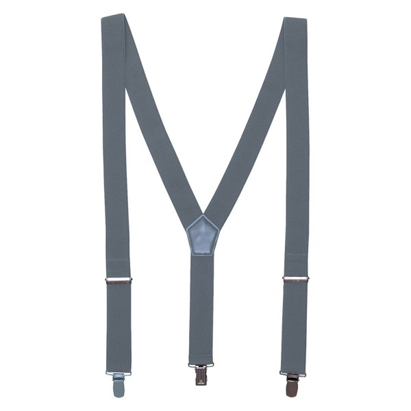 Premier Clip-On Trouser Braces - Steel
