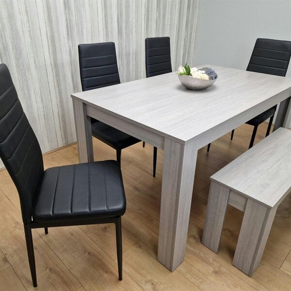 Kosy Koala Dining Table Set with 4 Chairs Dining Room, Kitchen table set of 4, and Bench