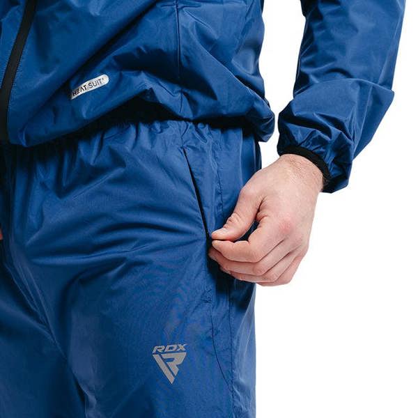 RDX Sports CLOTHING SAUNA SUIT C1 BLUE
