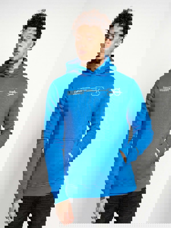 Crosshatch Burmax Hoodie 2pk Blue/Grey