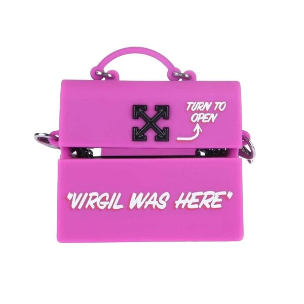 Off White Jitney AirPod Pro Case - Lilac/White/Black