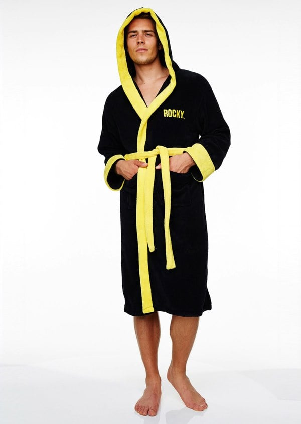 HomeSpace Direct Rocky Italian Stallion Hooded Bathrobe
