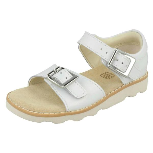 Clarks Girls Clarks Casual Summer Sandals Crown Bloom T