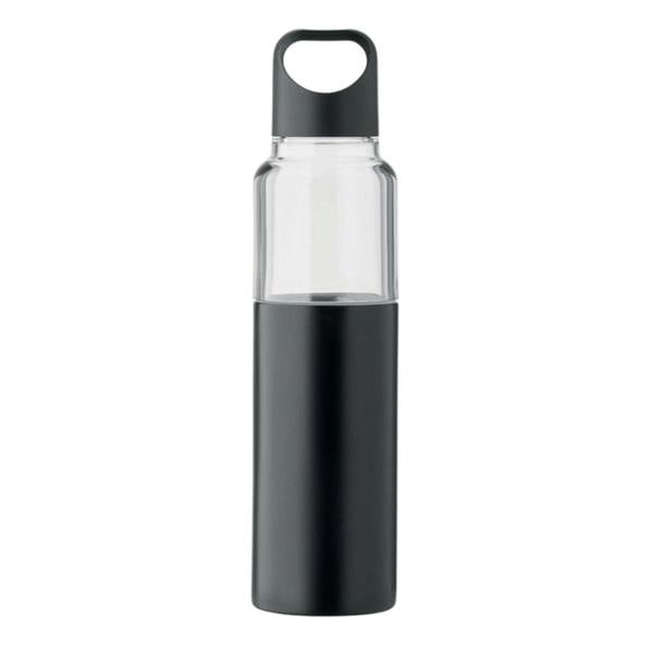 MidOcean Dualuse 2 in 1 610ml Water Bottle - Black - 
