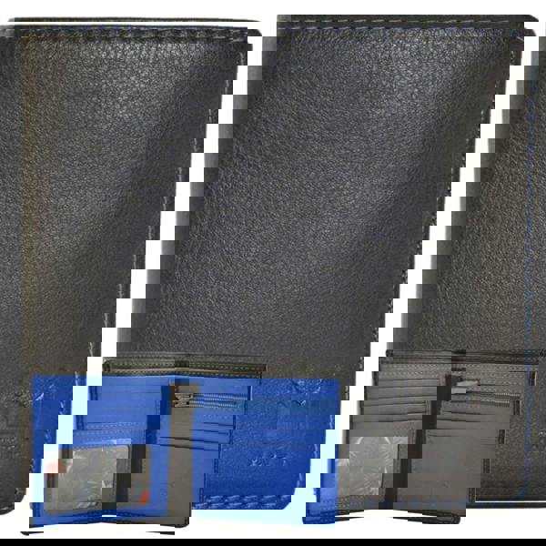 Mala Leather Hudson Slim wallet with Coin Pocket