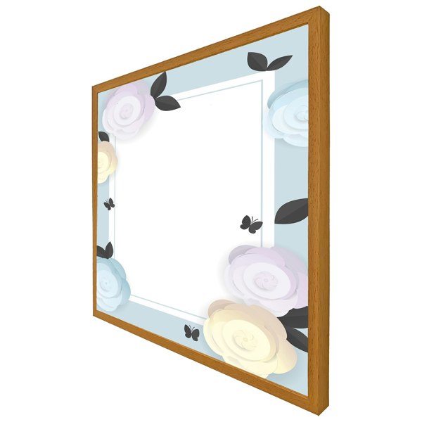 Benjamin Tate Design Pastel colour flowers (Picture Frame)