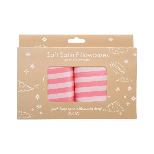 Soft Satin Pillowcase Set, Candy Shop