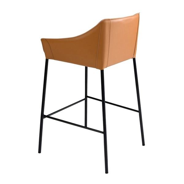 Angel Cerdá Brown Leatherette Stool 4145