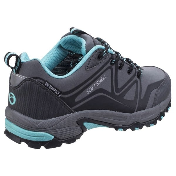 Cotswold model Abbeydale Low Hiker Female in Grey/Black/Aqua
