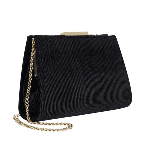 Dune London Eclipso Textured Clutch Bag - Black - 