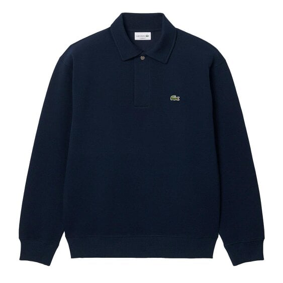 Lacoste SH9450 Polo Collar Piqué Sweatshirt