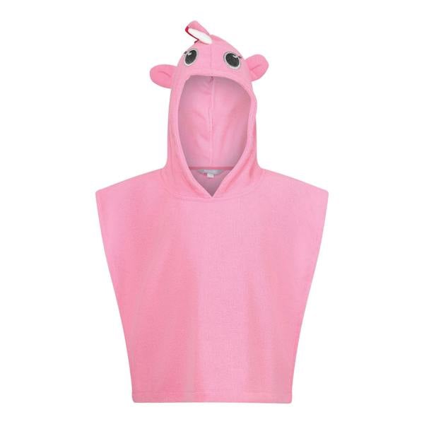 Regatta Kids Luna The Unicorn Hooded Towel - Sweet Pink