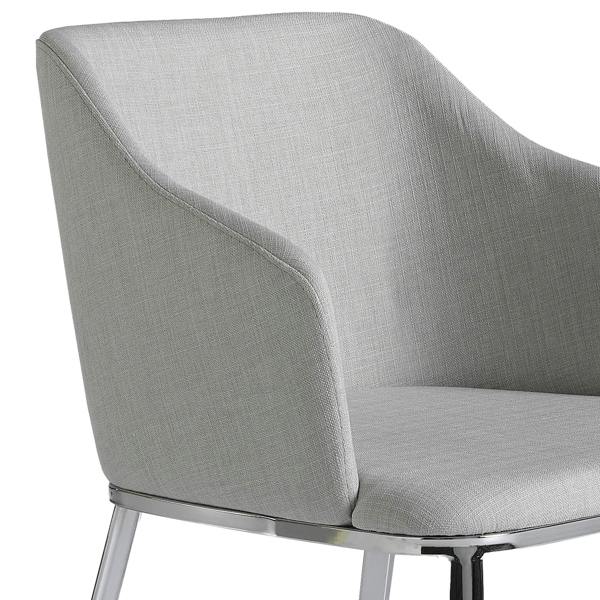 Angel Cerdá Grey Fabric Chair 4050