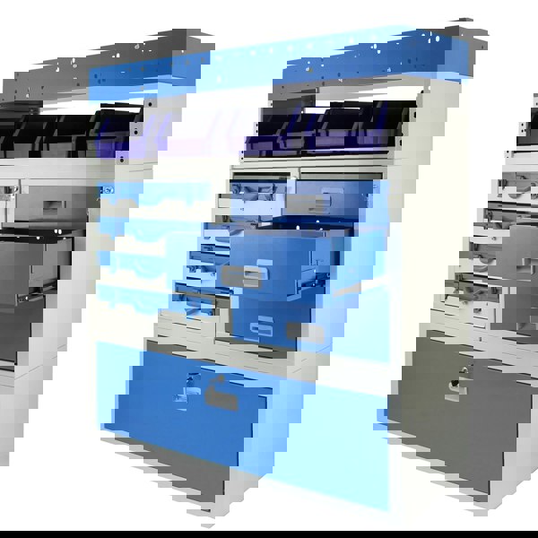 Monster Racking Tempest Metal Van Shelving Bundle