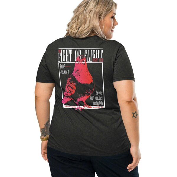 Anchor & Crew 08 Fight Or Flight Club EDITIONS Organic Cotton T-Shirt