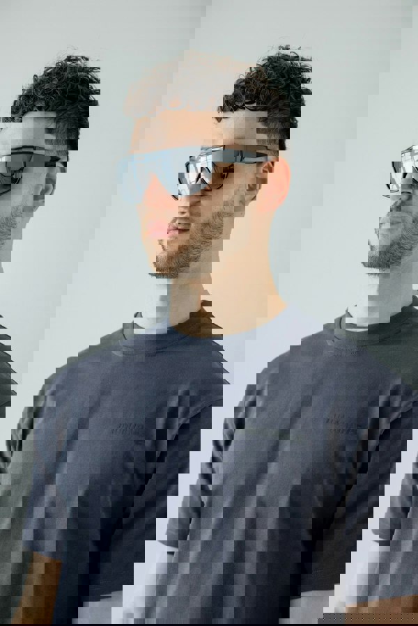 SVNX Smoke Shield Sunglasses In Black