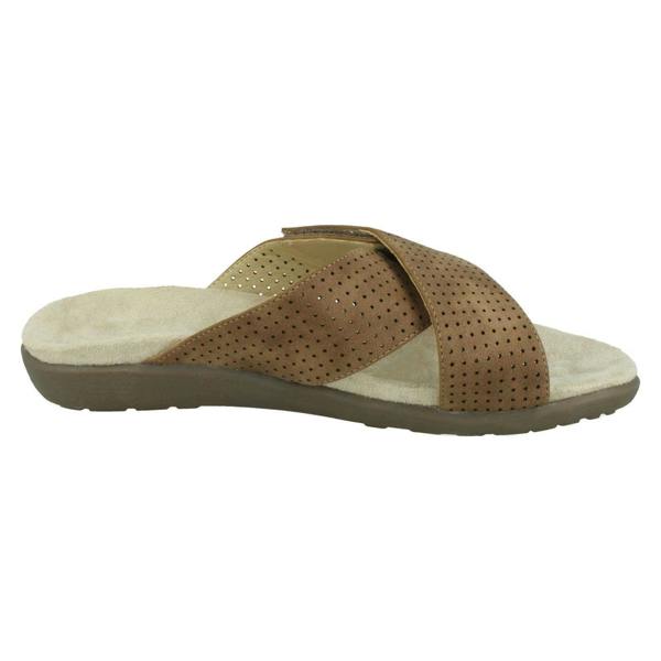 Eaze Ladies Eaze Cross Strap Mules F00295