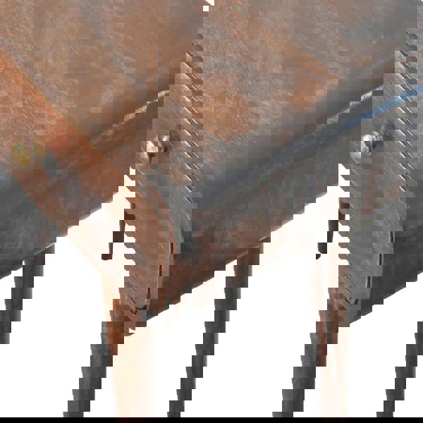 Artisan Furniture California Walnut Curved Hallway Table