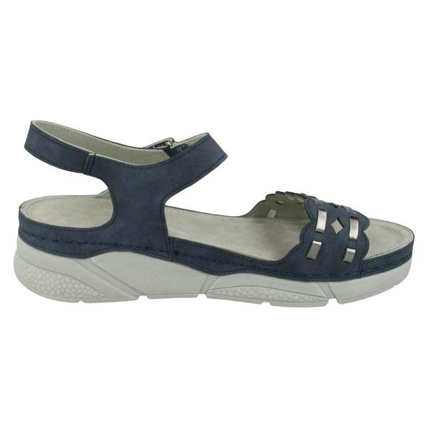 Spot On Ladies Spot On Mid Wedge Sandals F10944