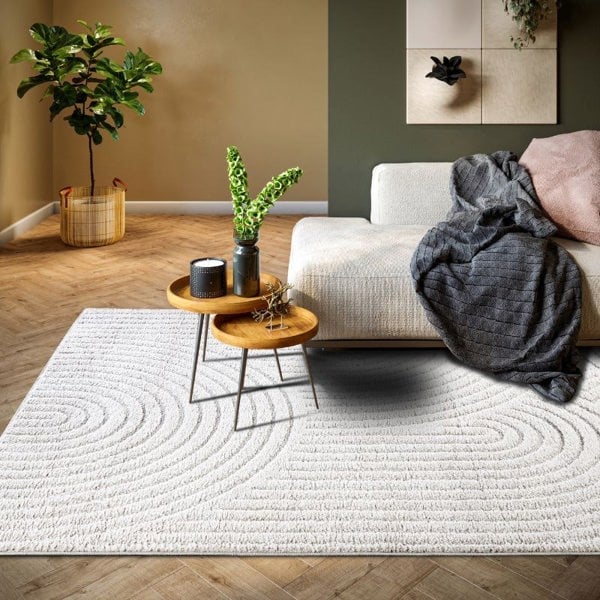 New York Design Panglao White Rug