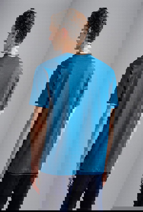 Paul & Shark Men's Printed Shark Cotton T-Shirt - Blue