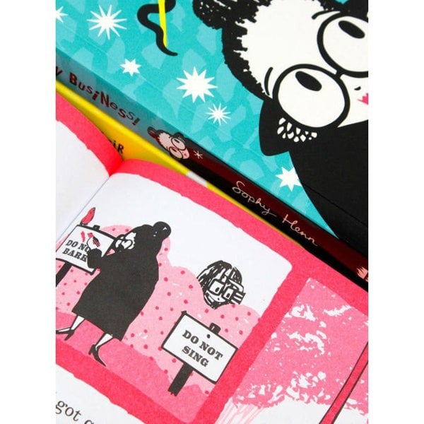 Bad Nana 3 Books Set Collection by Sophy Henn (Older Not Wiser, That&amp;amp;#39;s Snow Business, All The Fun For The Fair)
