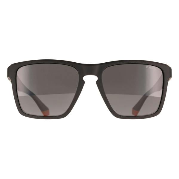 Polaroid Sunglasses PLD 2167/S RC2 M9 Matte Black Orange Grey Polarized
