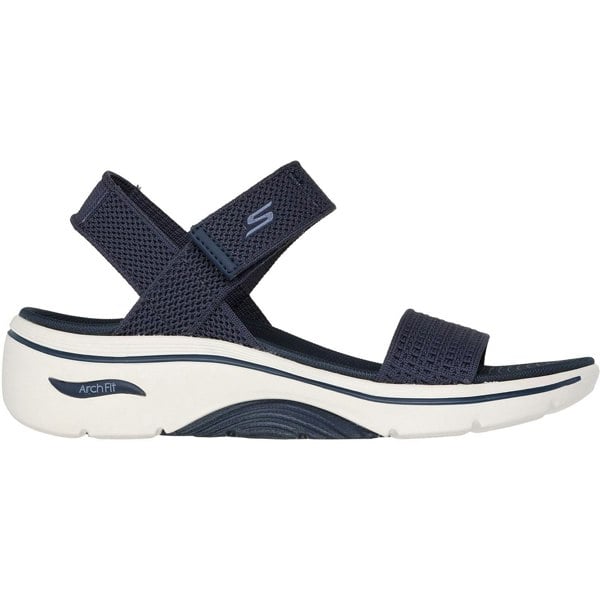 Skechers Go Walk Arch Fit 2.0 Textile Women's Navy Sandals