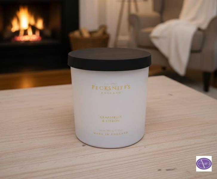 Pecksniff's Grapefruit & Citron Scented Candles