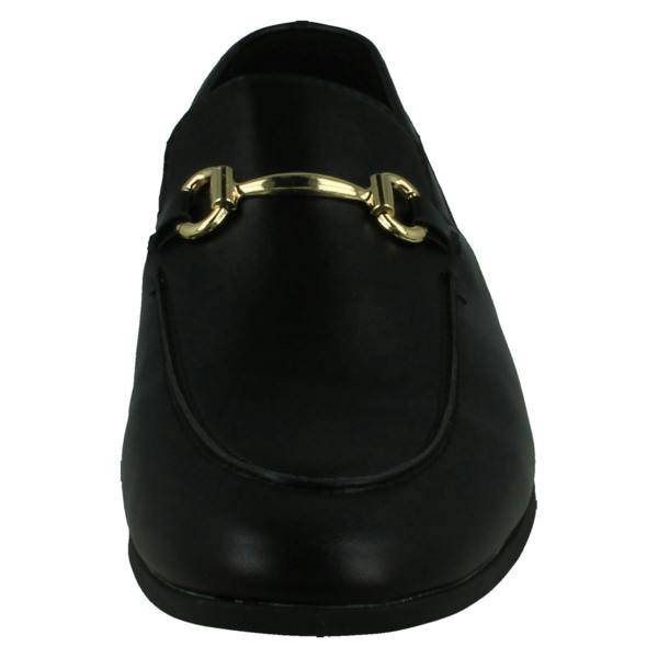 Thomas Blunt Mens Thomas Blunt Slip On Loafer Shoes With Metal Trim A1133