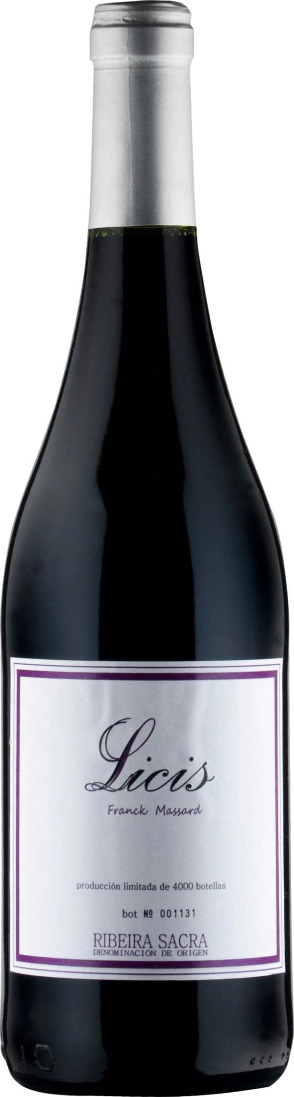 Franck Massard Licis Mencia 2015 75cl