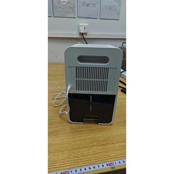 Bobobiy 400mL/Day Small Dehumidifier, RGB Mood Lights, Timer, LED Display, Dehumidifier for Home, Bedroom